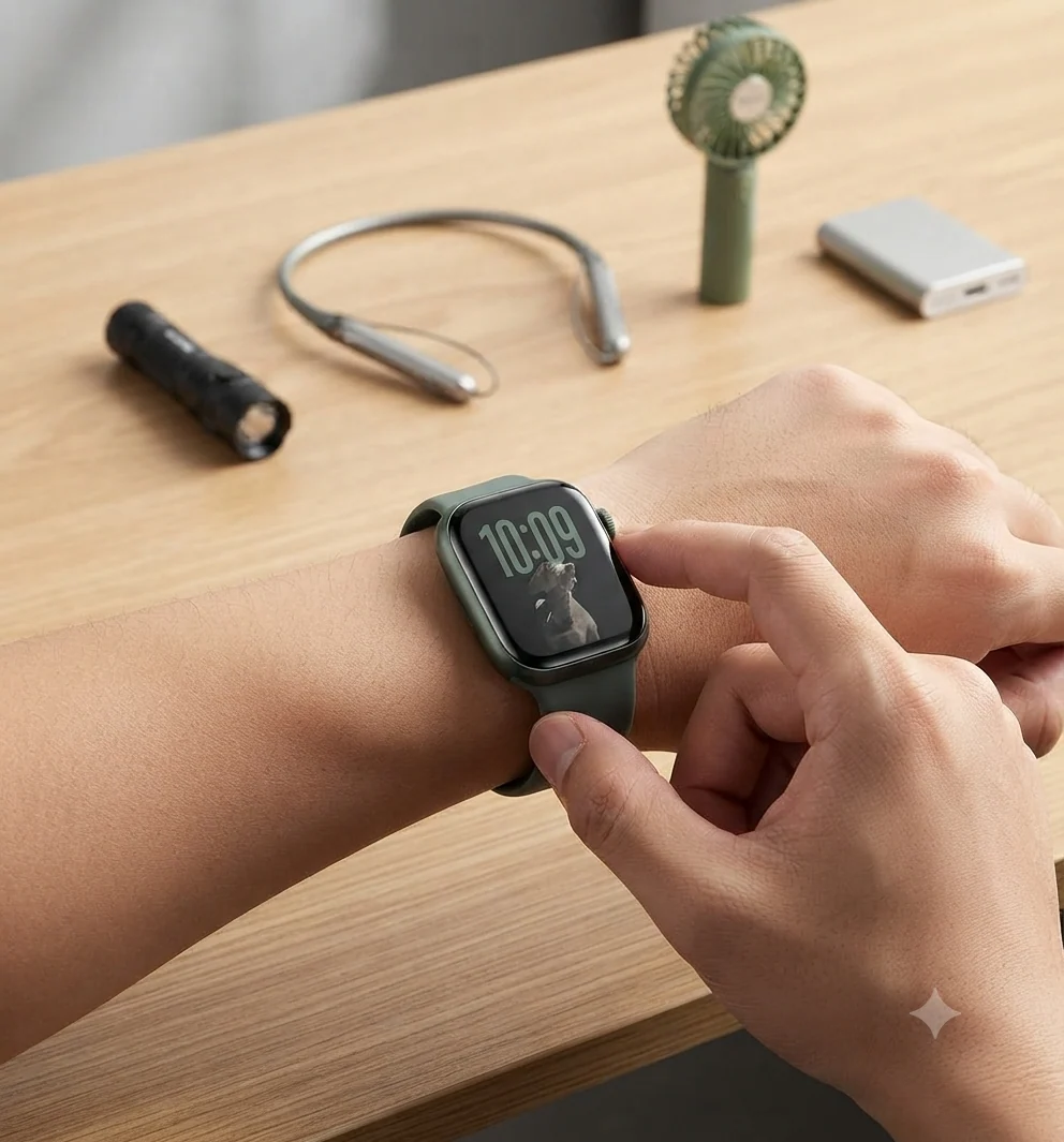 Bluetooth Smartwatch with Fitness Tracking