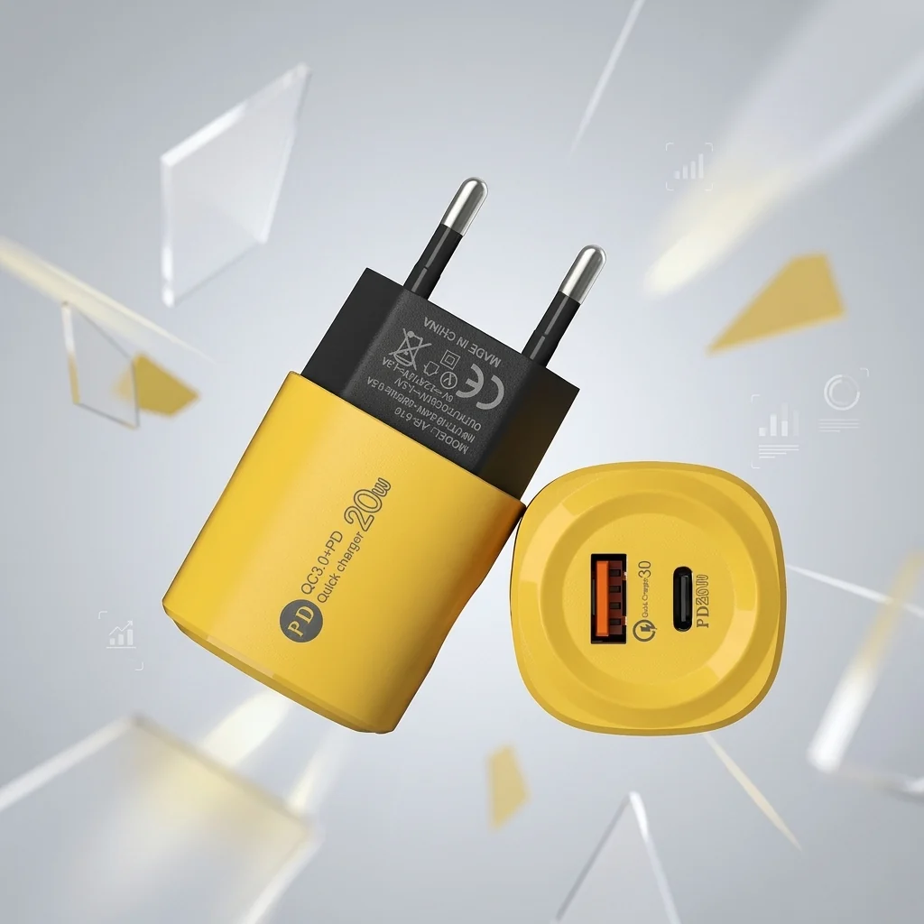 20W USB & Type-C Super Fast Charger Adapter