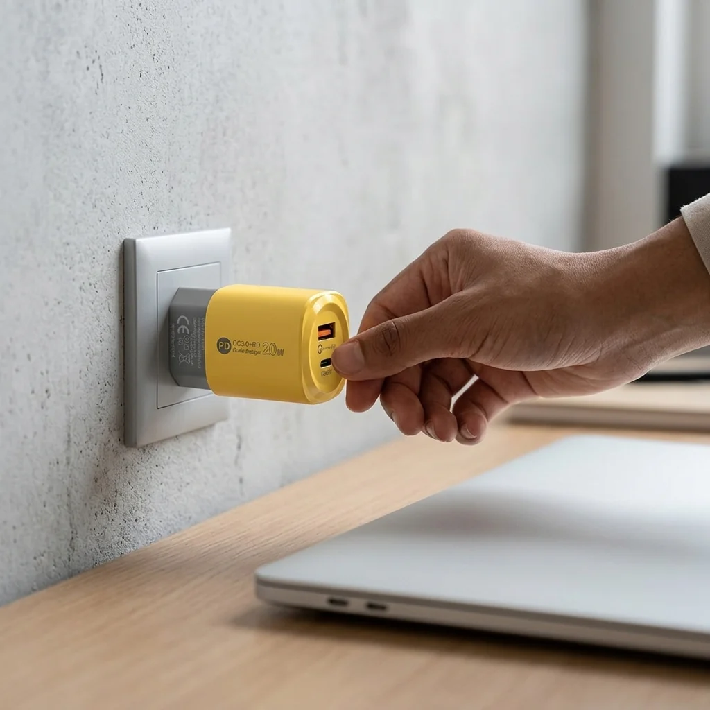 20W USB & Type-C Super Fast Charger Adapter