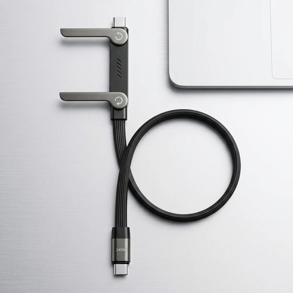 T-Shaped Design Type-C Portable Charging Accessory