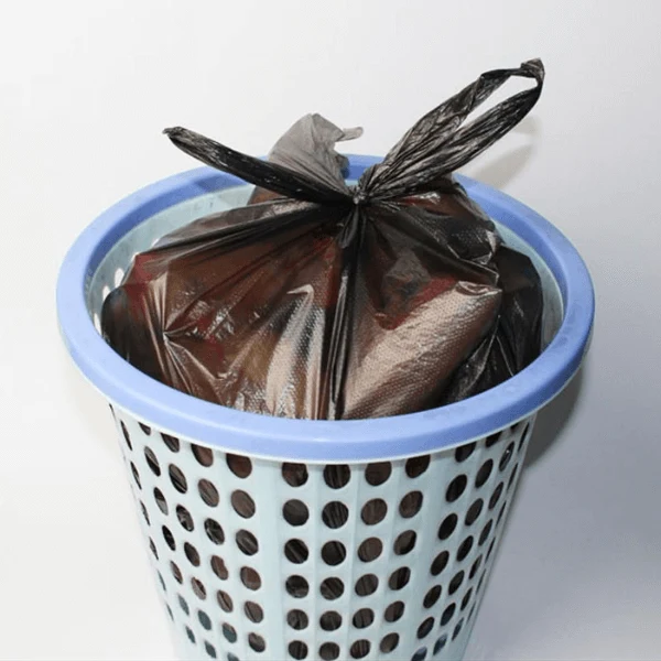 Perfect Dealz 10x100pcs Midi Black Plastic Bags