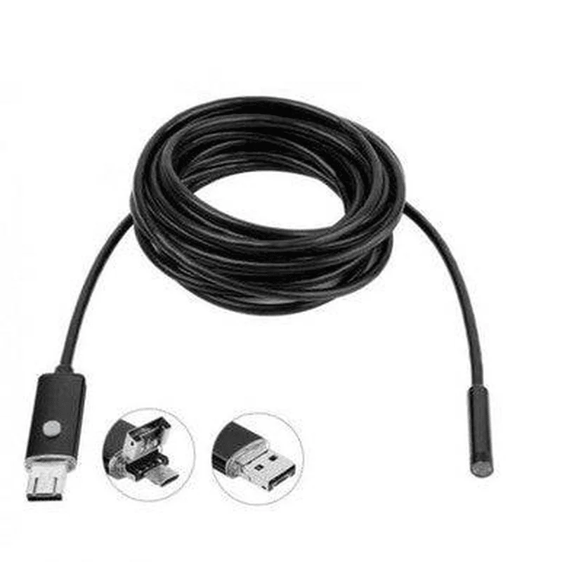 Perfect Dealz 10m Waterproof USB Inspection Endoscope Camera with LED Lights