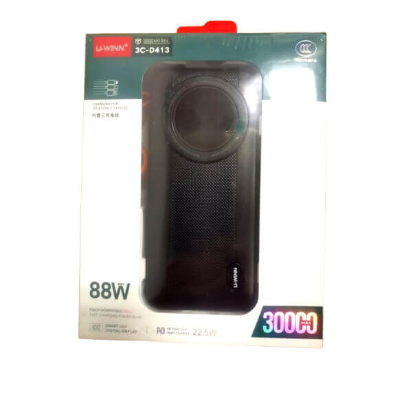Perfect Dealz 30000mAh Built-in Cable Power Bank