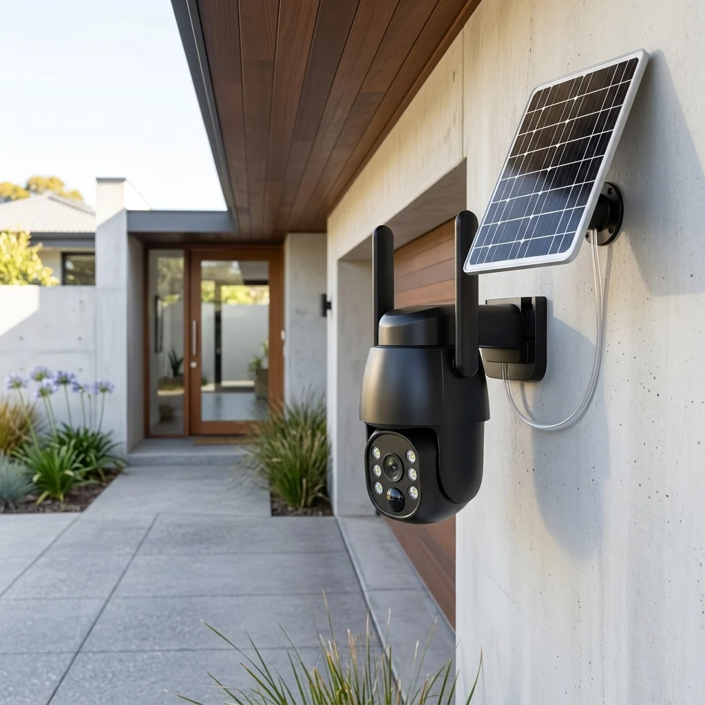 5MP Solar-Powered Wireless Security Camera – 4G Outdoor PTZ