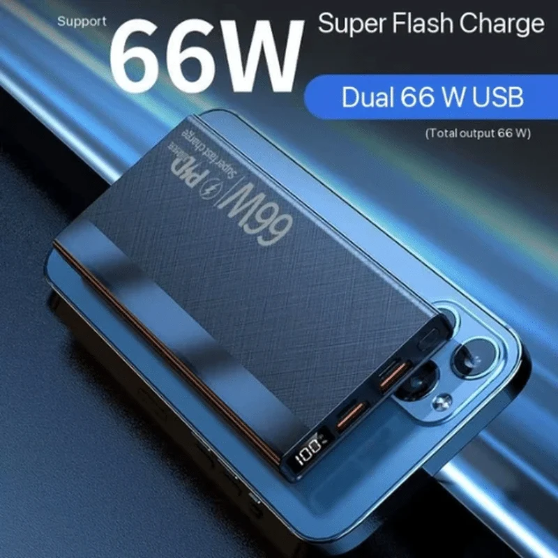 Perfect Dealz 66W Super Fast Charging Power Bank 10000mAh
