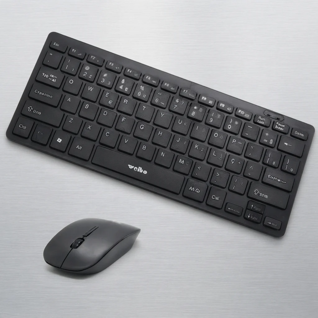 Portable Computer Wireless Keyboard Set and Mouse