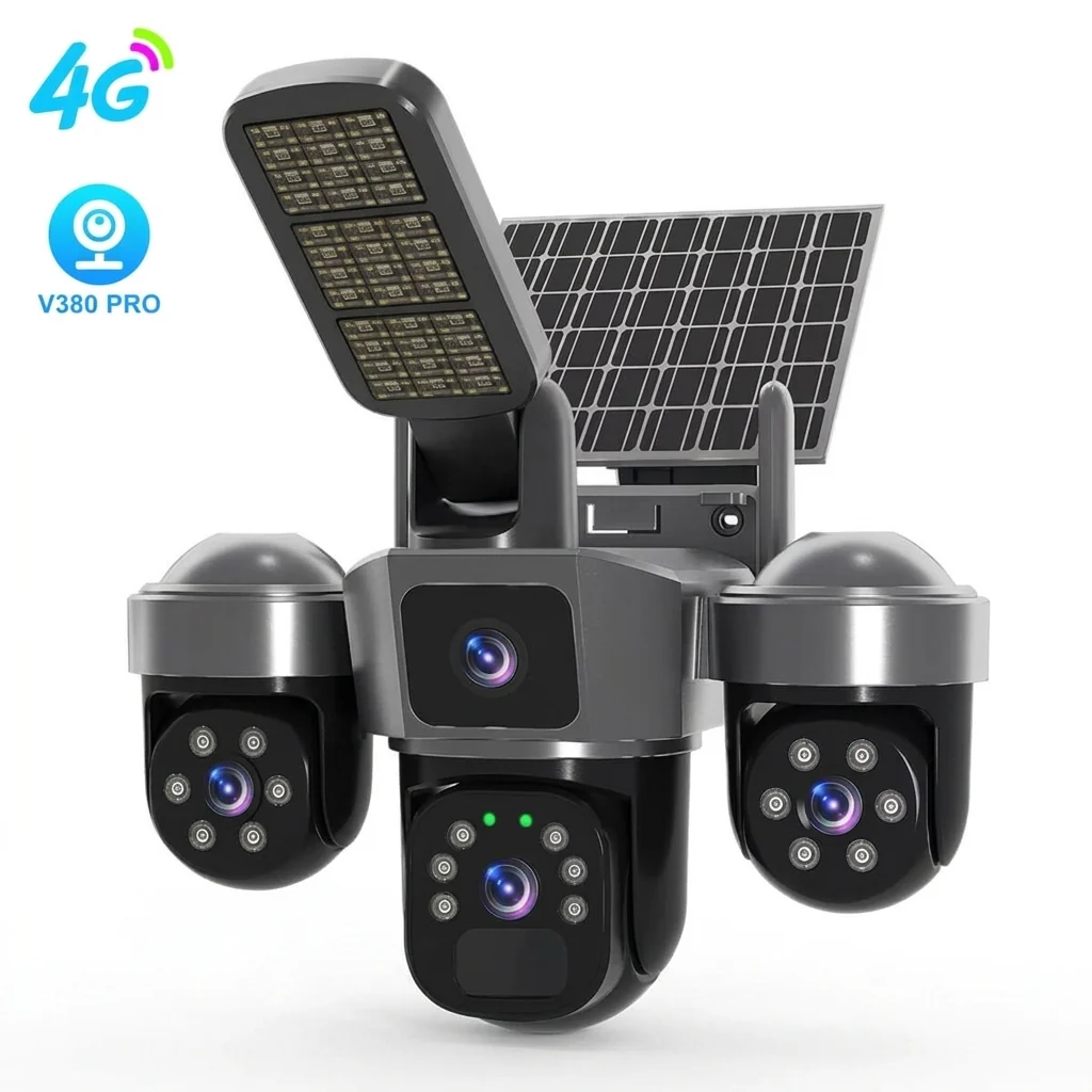 6MP WiFi Home Security Camera with PTZ and Multi-Screen Viewing