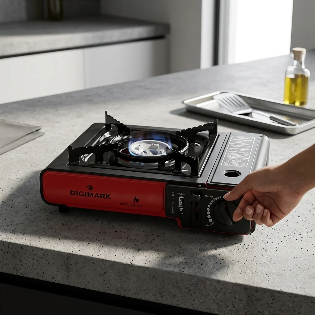 Portable Camping Gas Stove Single Burner Canister