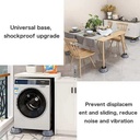 Perfect Dealz Washing Machine Foot Pads 4 Pcs Anti Vibration Pad