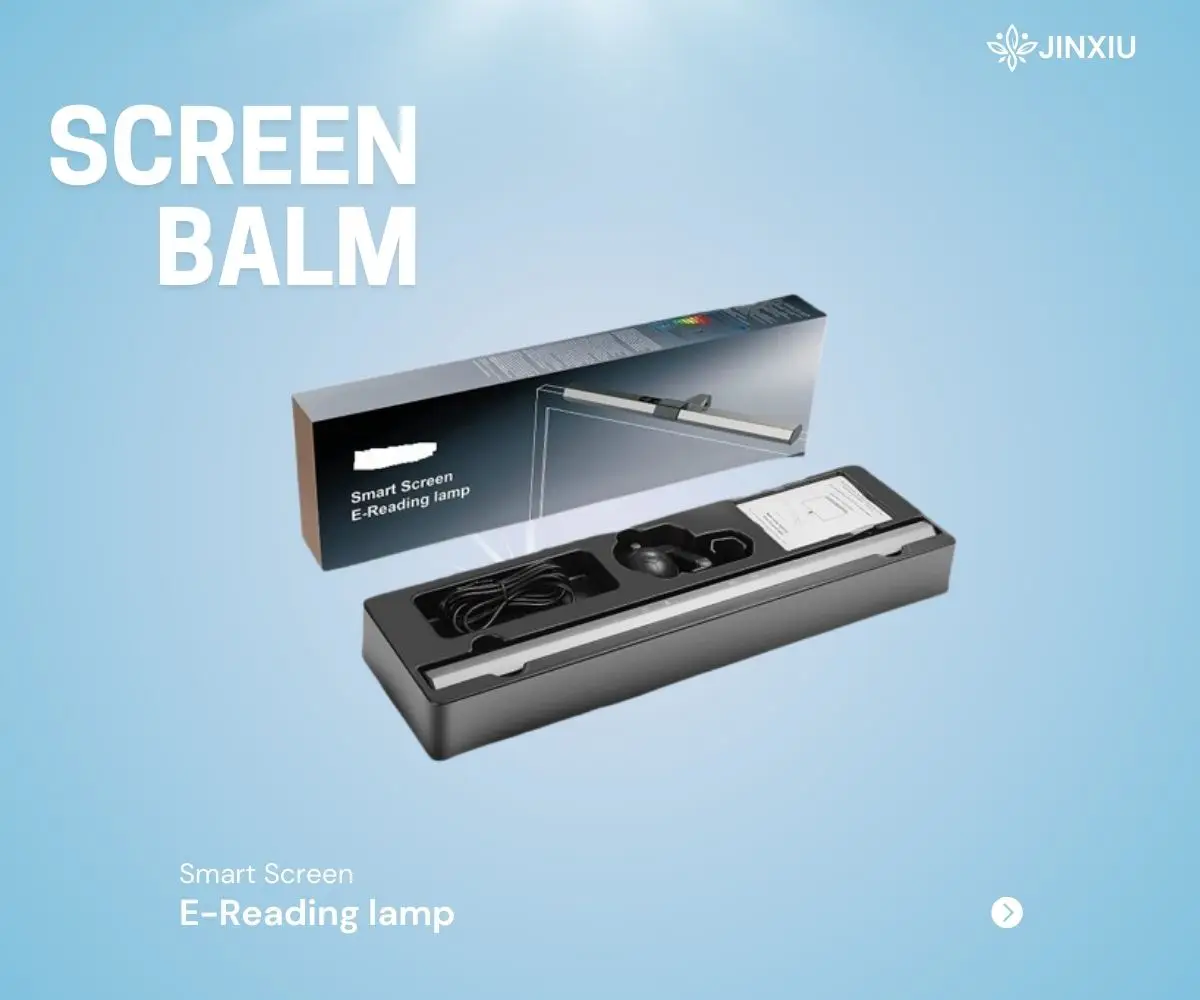 LED Monitor Screen Light Bar for eye protection, featuring a sleek design for focused illumination.