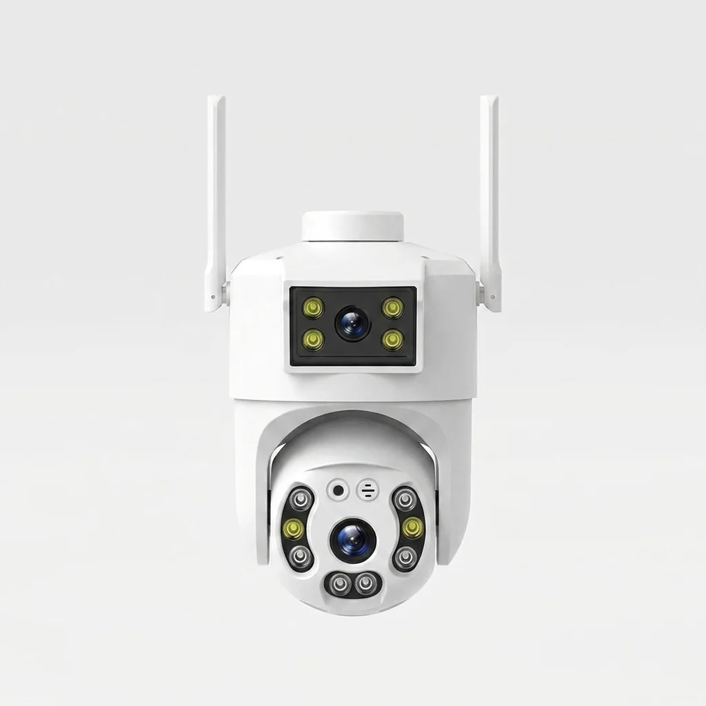 WiFi Dual Lens 6MP Camera Motion Detection