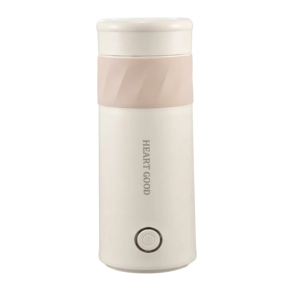 Portable Electric Travel Kettle & Thermal Cup for hot water and beverages on the go