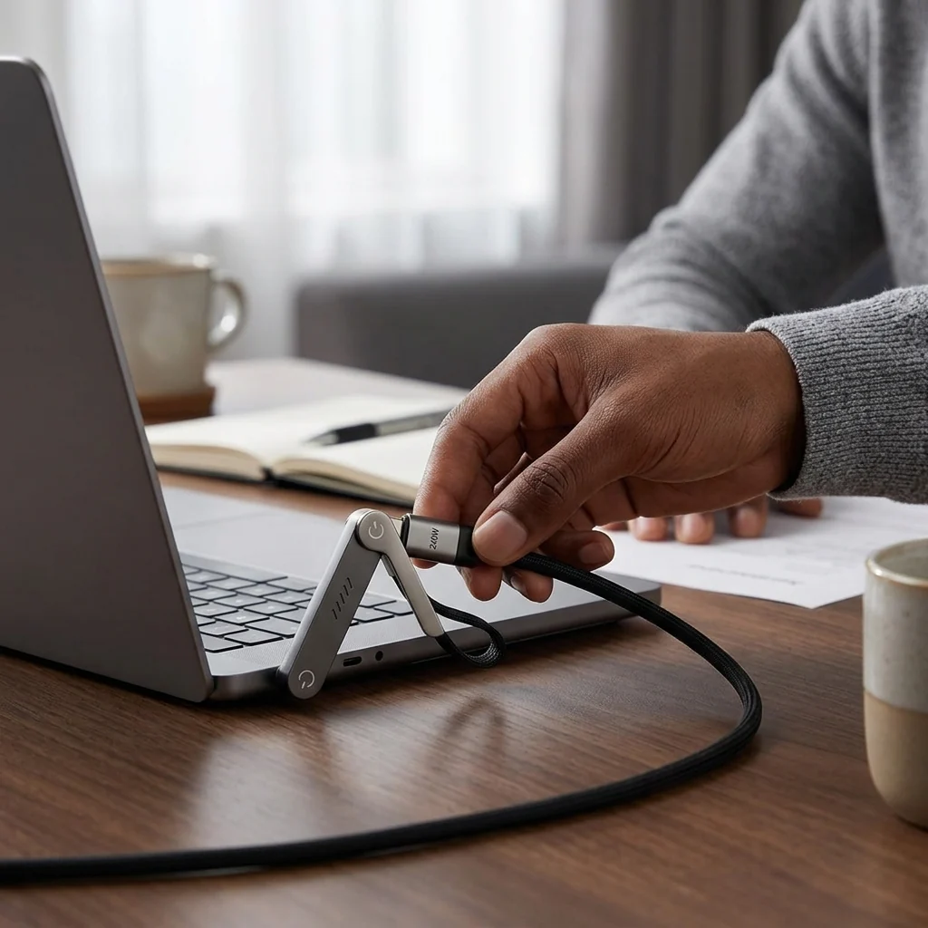 T-Shaped Design Type-C Portable Charging Accessory