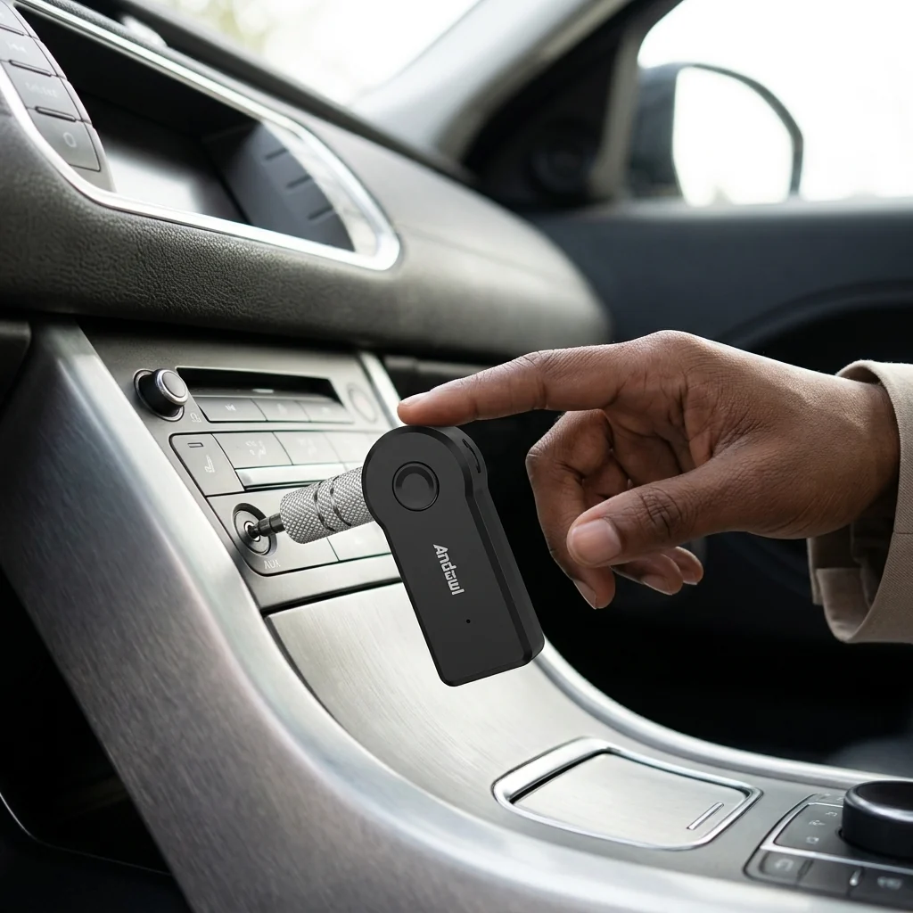 Mini Bluetooth Wireless Car Aux Adapter Receiver