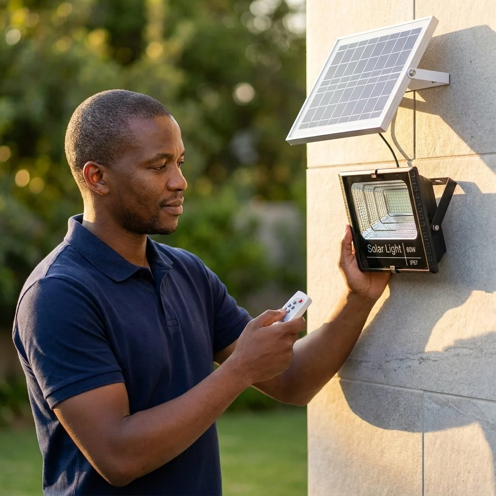 60W Solar Flood Light - Efficient Solar-Powered Solution