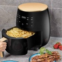 6L Black and Rose Gold Air Fryer