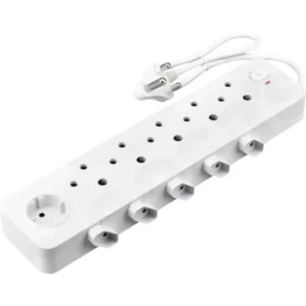 11 Way Multi Plug Adapter with Switches