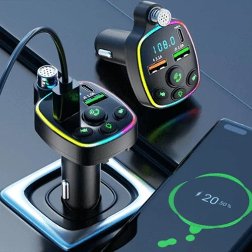 RGB Car FM Transmitter