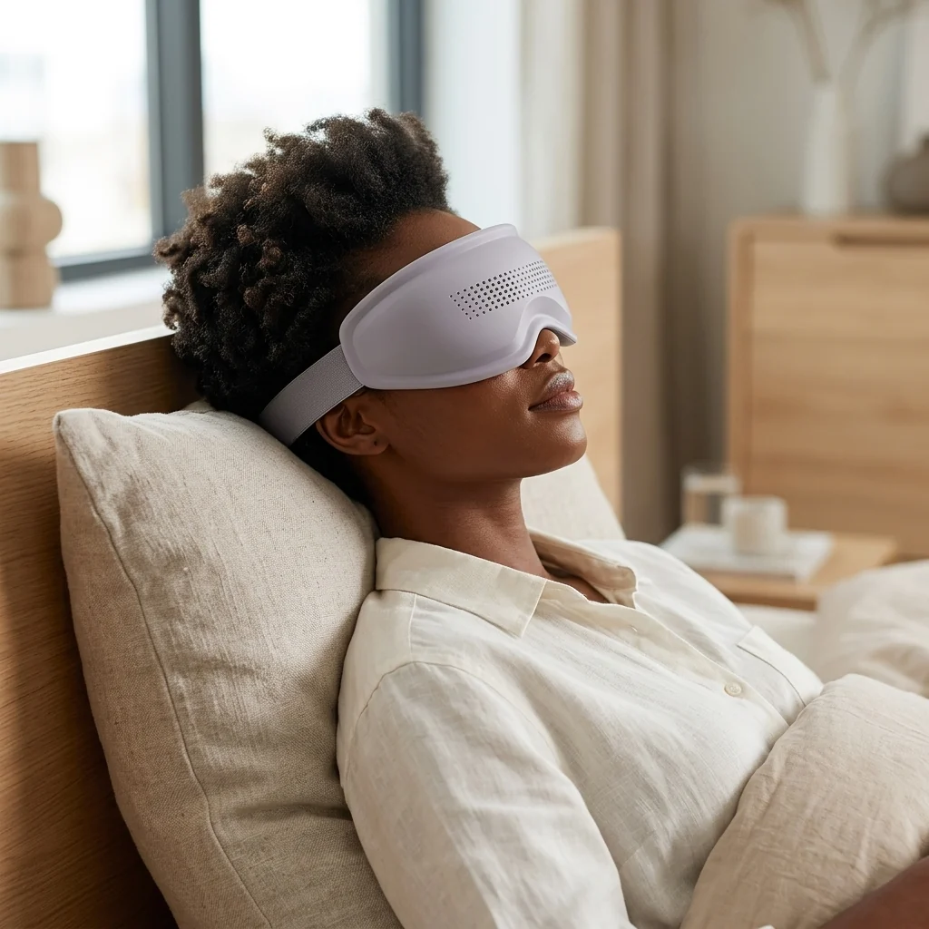 Adjustable Eye Sleeping Mask for Better Sleep & Comfort