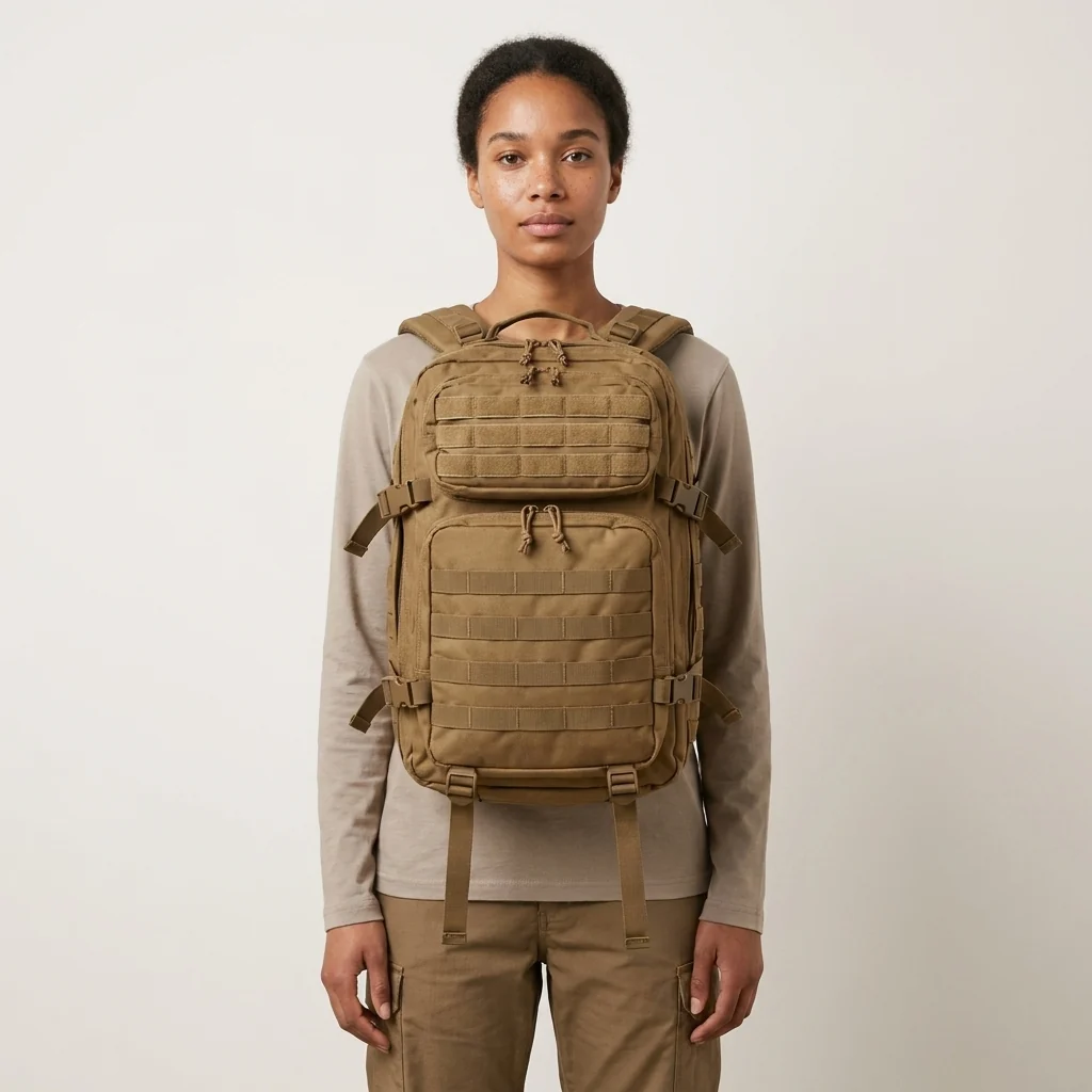 Tactical Coyote Brown Rucksack