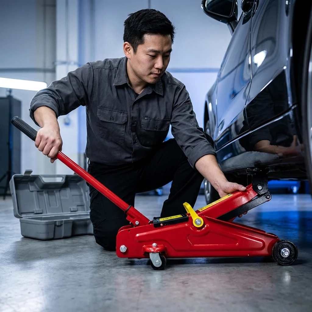 2-Ton Manual Hydraulic Car Jack